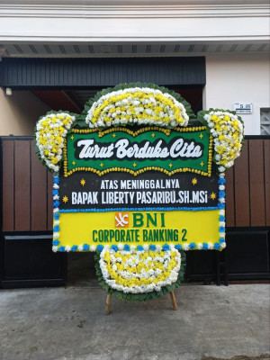 Papan Bunga Duka di Mangunarga