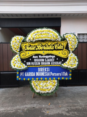 Papan Bunga Duka di Mangunarga