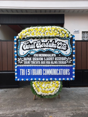 Papan Bunga Duka di Mangunarga